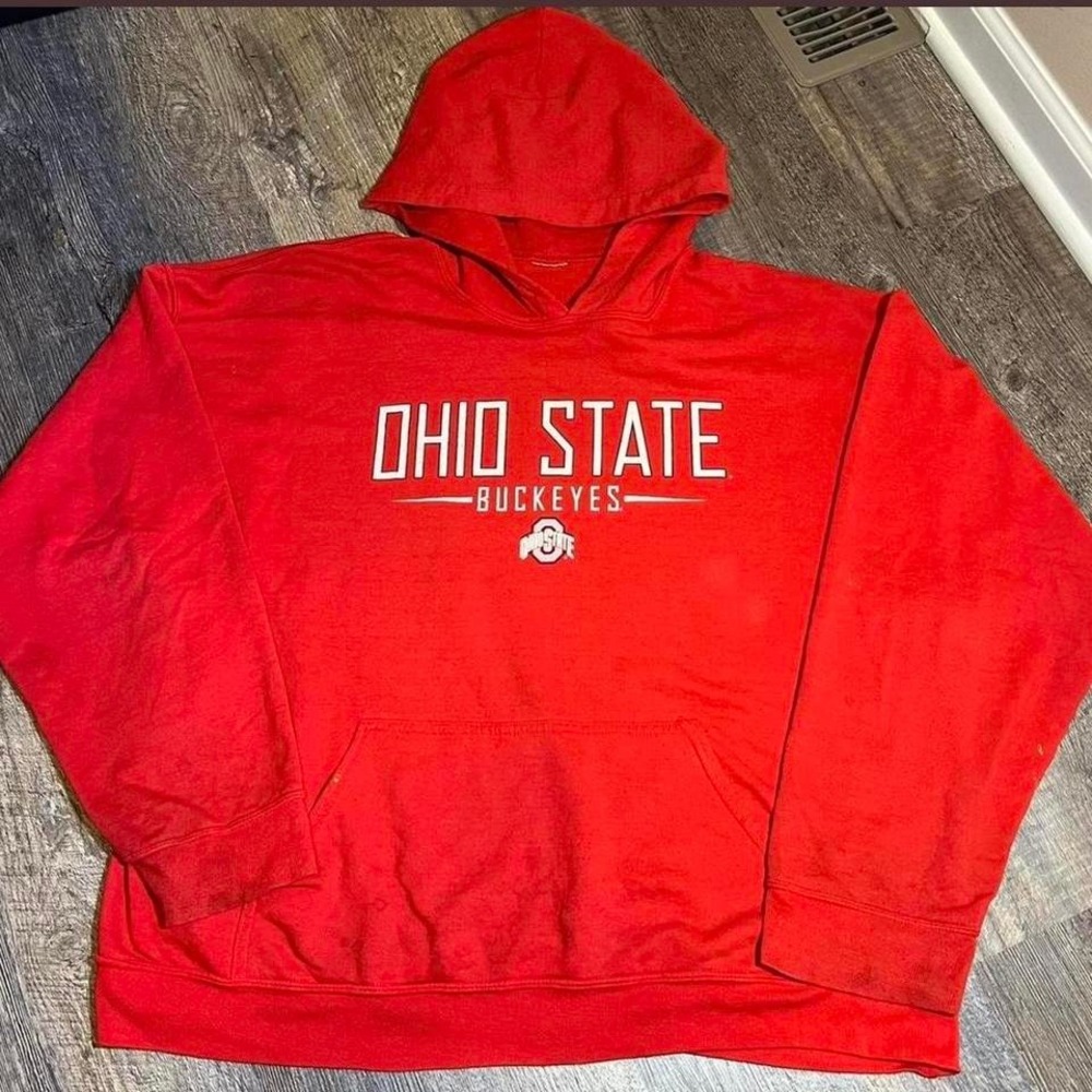 Vintage 1990s Ohio state university buckeyes hoodie  Size XL